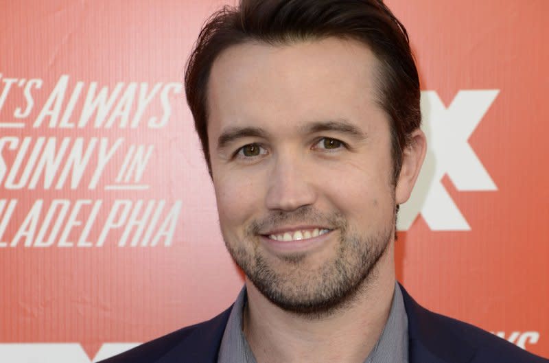Rob McElhenney attends the "It's Always Sunny in Philadelphia" Season 9 premiere in 2013. File Photo by Phil McCarten/UPI