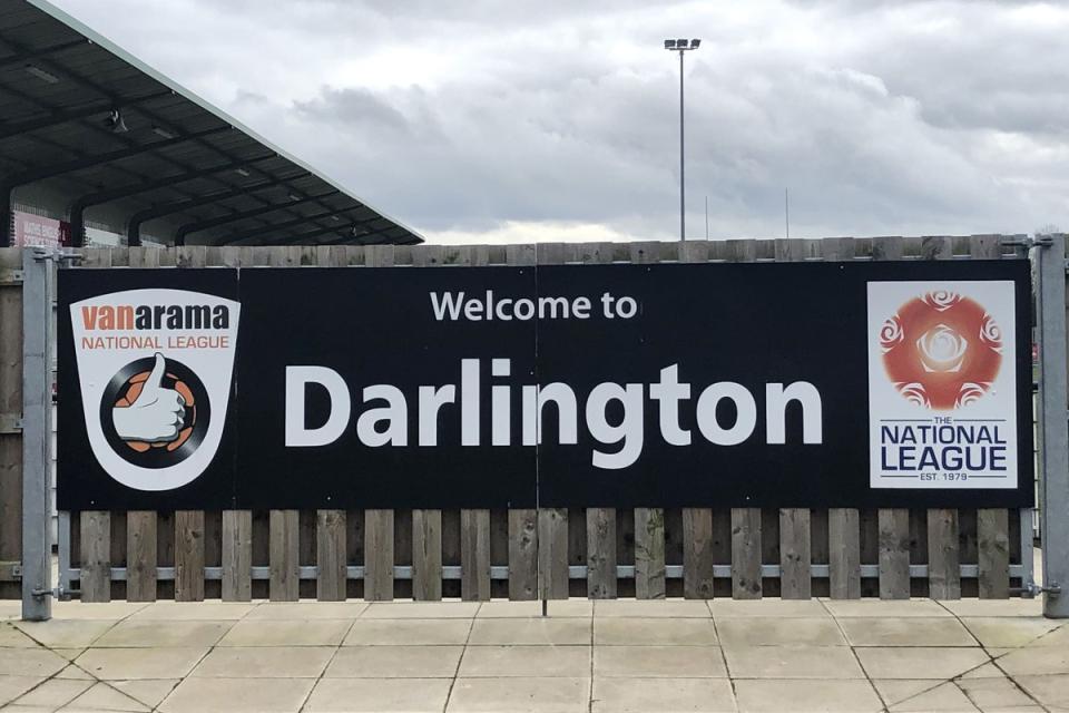 Darlington have banned a fan who shouted misogynistic abuse at a female official (Damian Spellman/PA) (PA Wire)