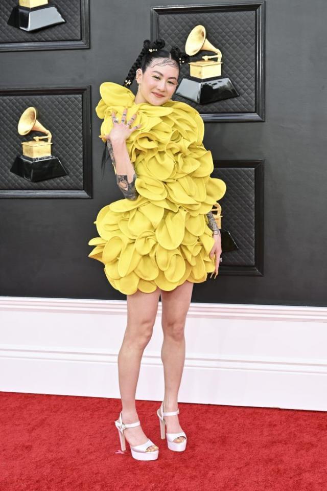 Grammy Awards 2022: Best and worst dressed celebrities on the red carpet -  National