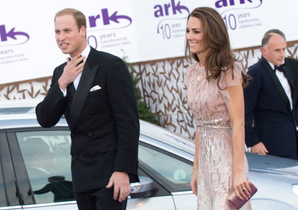 Prince William, Duke of Cambridge and Catherine, Duchess of Cambridge attend the 10th Annual ARK (Absolute Return for Kids) Gala Dinner at Kensington Palace on June 9, 2011 in London, England. Samir Hussein/Contributor