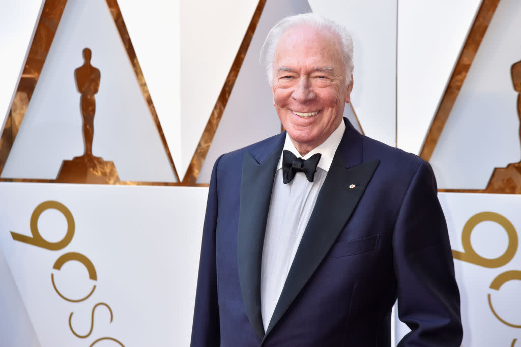 Christopher Plummer attends the 90th Annual Academy Awards in L.A. on March 4, 2018. (Photo: Jeff Kravitz/FilmMagic)
