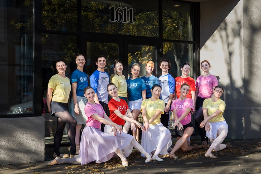 BQC dancers at the downtown Moline property in 2023.
