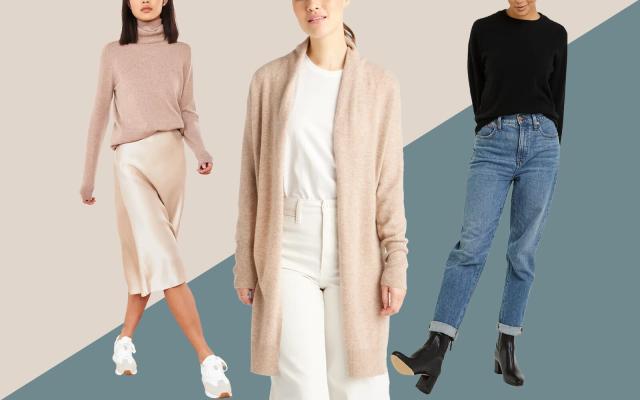 I Shop for a Living — and These Cashmere and Silk Pieces From Quince Are My  New Favorite Wardrobe Staples - Yahoo Sports