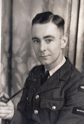 Jack Annall when he was in the RAF. (SWNS)
