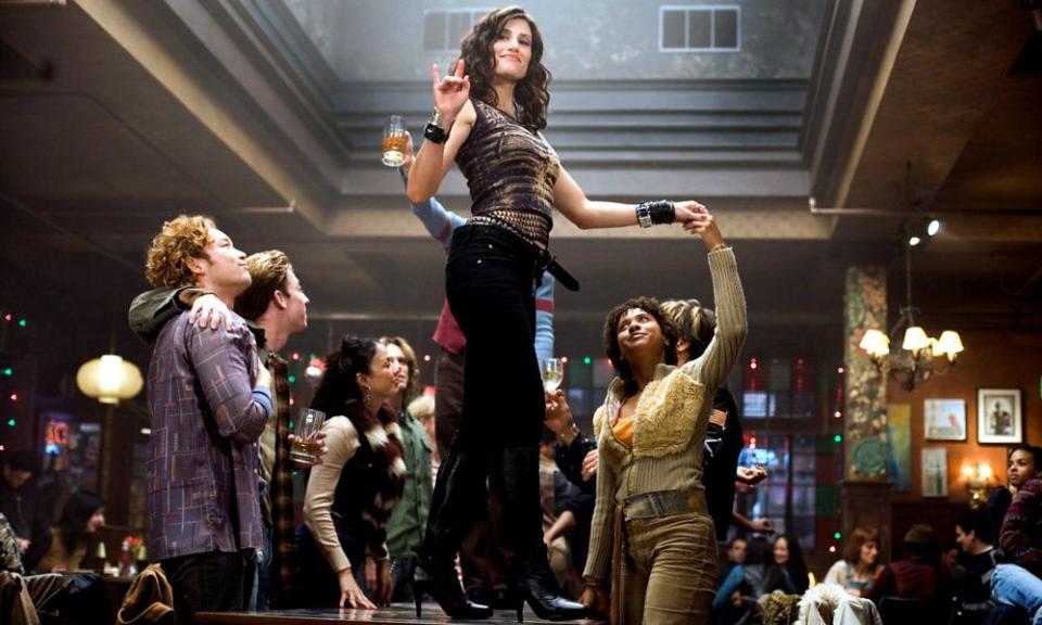 ‘It’s a show you can’t do sitting down’ … Idina Menzel (centre) and Tracie Thoms (right) in the 2005 film.