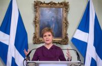 Scottish leader Sturgeon demands a post-Brexit independence referendum