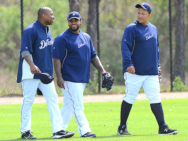 Prince Fielder, Miguel Cabrera weigh only 130 pounds less than