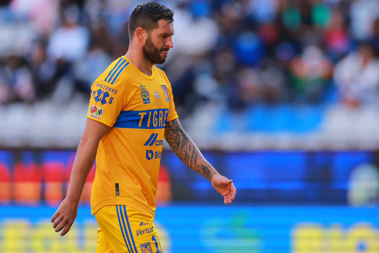 André Pierre Gignac sufrió abucheos en el Volcan.  (Foto: Hector Vivas/Getty Images)