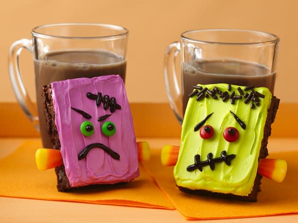 Frankenstein Brownies