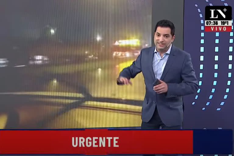 Juan Pablo Zanotto acerca el estado del tránsito. Información esencial al amanecer