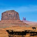 <p><a href="https://navajonationparks.org/tribal-parks/monument-valley/" rel="nofollow noopener" target="_blank" data-ylk="slk:Monument Valley;elm:context_link;itc:0;sec:content-canvas" class="link ">Monument Valley</a>, a sprawling desert that has starred in numerous classic Westerns, is also part of the Navajo Nation reservation. Explore the area with a Navajo guide, who will share the legends behind every towering red-rock formation. Your gang will return home feeling small — in a great way. </p>