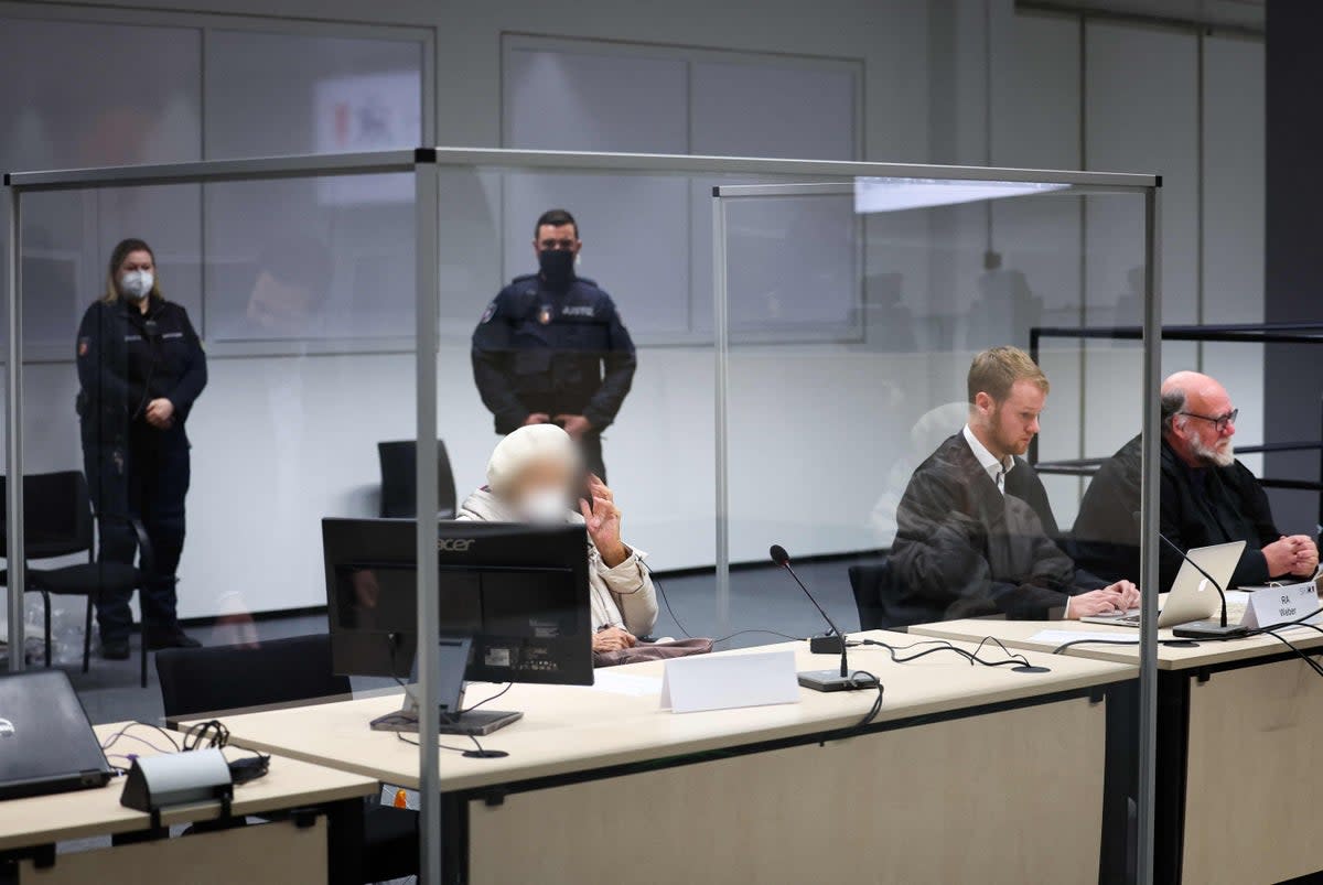 A court has ruled that Irmgard Furchner was complicit in the murder of 10,500 people   (Pool/AFP via Getty Images)