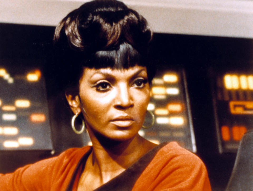 Nichelle Nichols appears on an episode of the original 