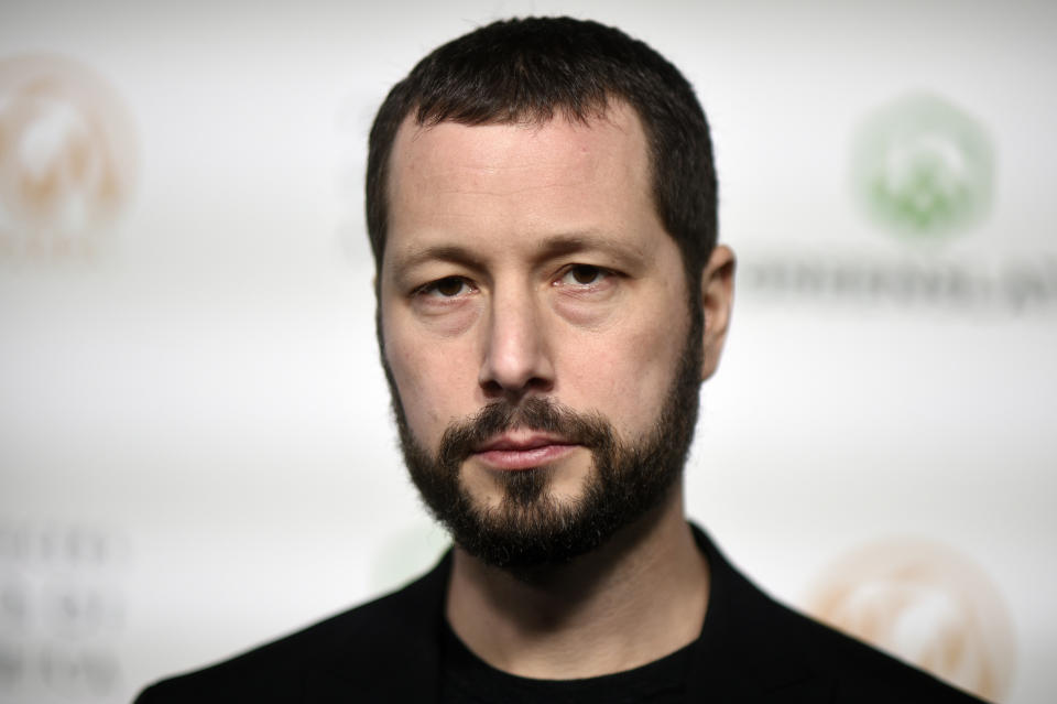 Mstyslav Chernov arrives at the 35th Annual Producers Guild Awards, Sunday, Feb. 25, 2024, at The Ray Dolby Ballroom in Los Angeles. (Photo by Richard Shotwell/Invision/AP)