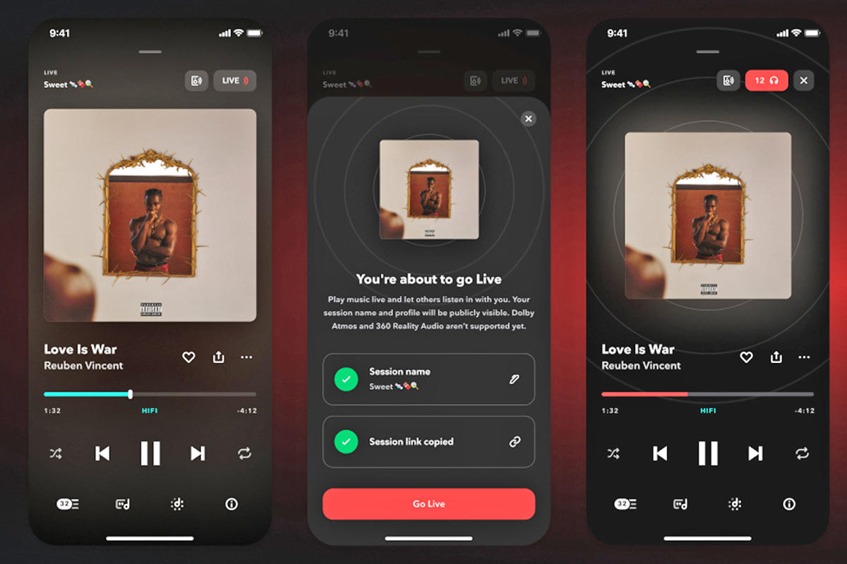 Tidal's listening party feature is now widely available - engadget.com