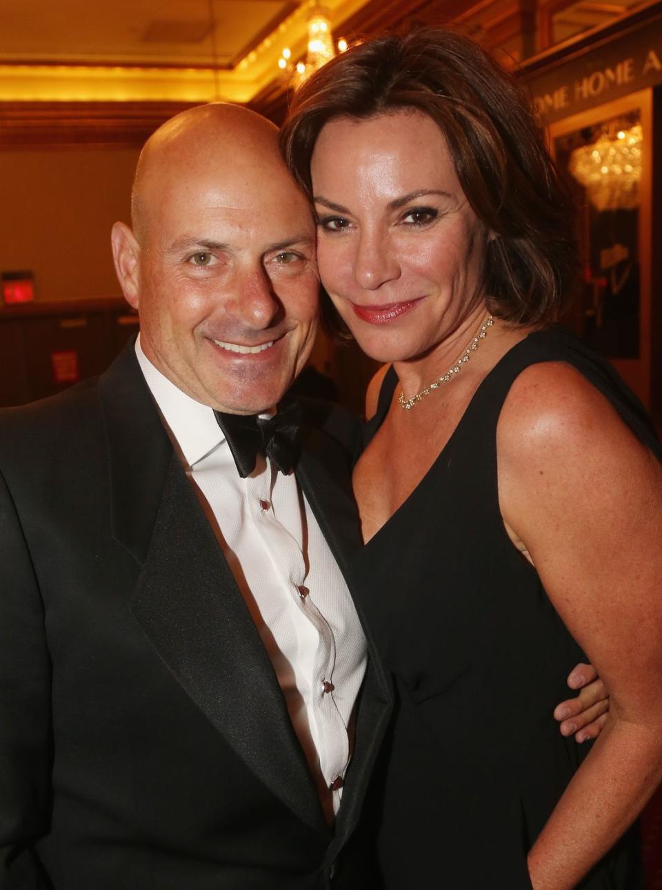 Luann de Lesseps and Tom D'Agostino