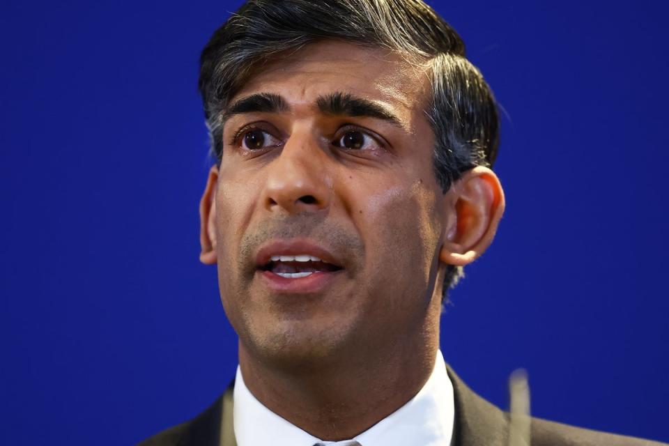 Rishi Sunak had come under significant pressure to suspend the candidates (Getty Images)