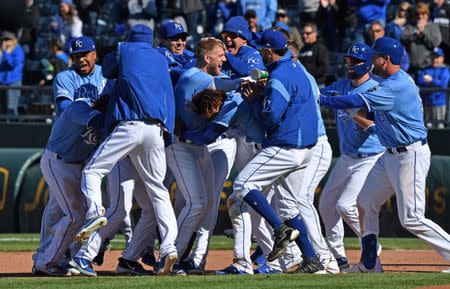 Merrifield hits first-career home run in Royals win over Indians