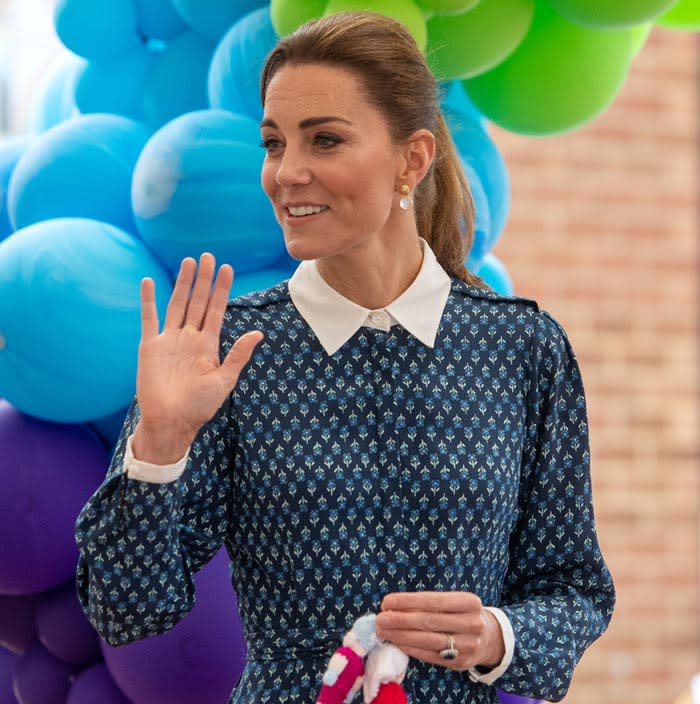 Kate Middleton vestido estampado