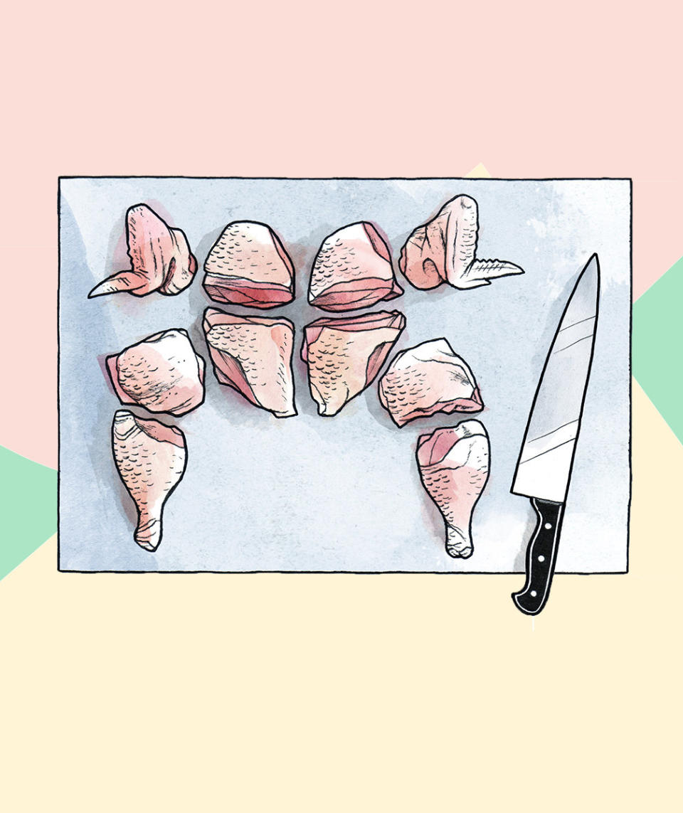 How to Break Down a Whole Chicken (With Step-by-Step Illustrations)