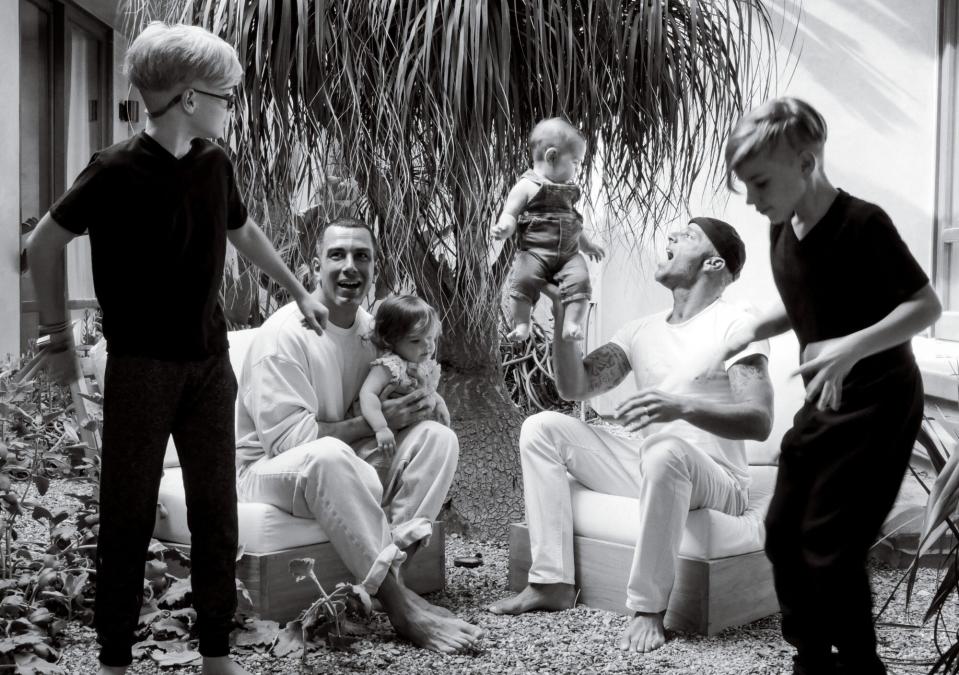 ricky martin and family