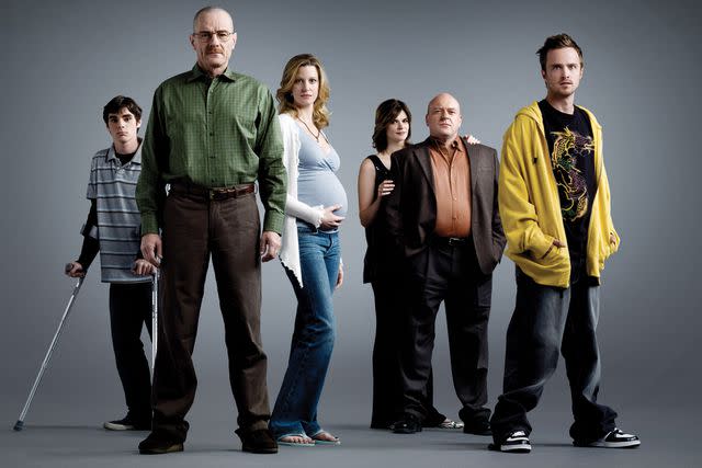 <p>Ben Leuner/AMC/Courtesy Everett Collection</p> The cast of 'Breaking Bad'.