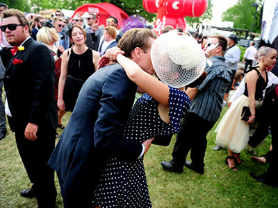 Always time for a cheeky kiss.