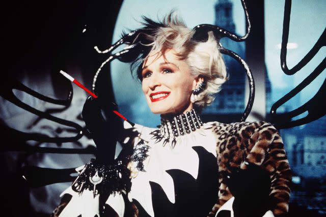 Clive Coote/Disney/Shutterstock Glenn Close as Cruella de Vil