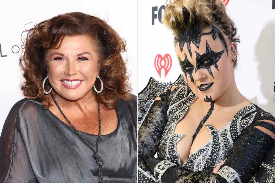 <p>Kevin Mazur/Getty</p> Abby Lee Miller and JoJo Siwa