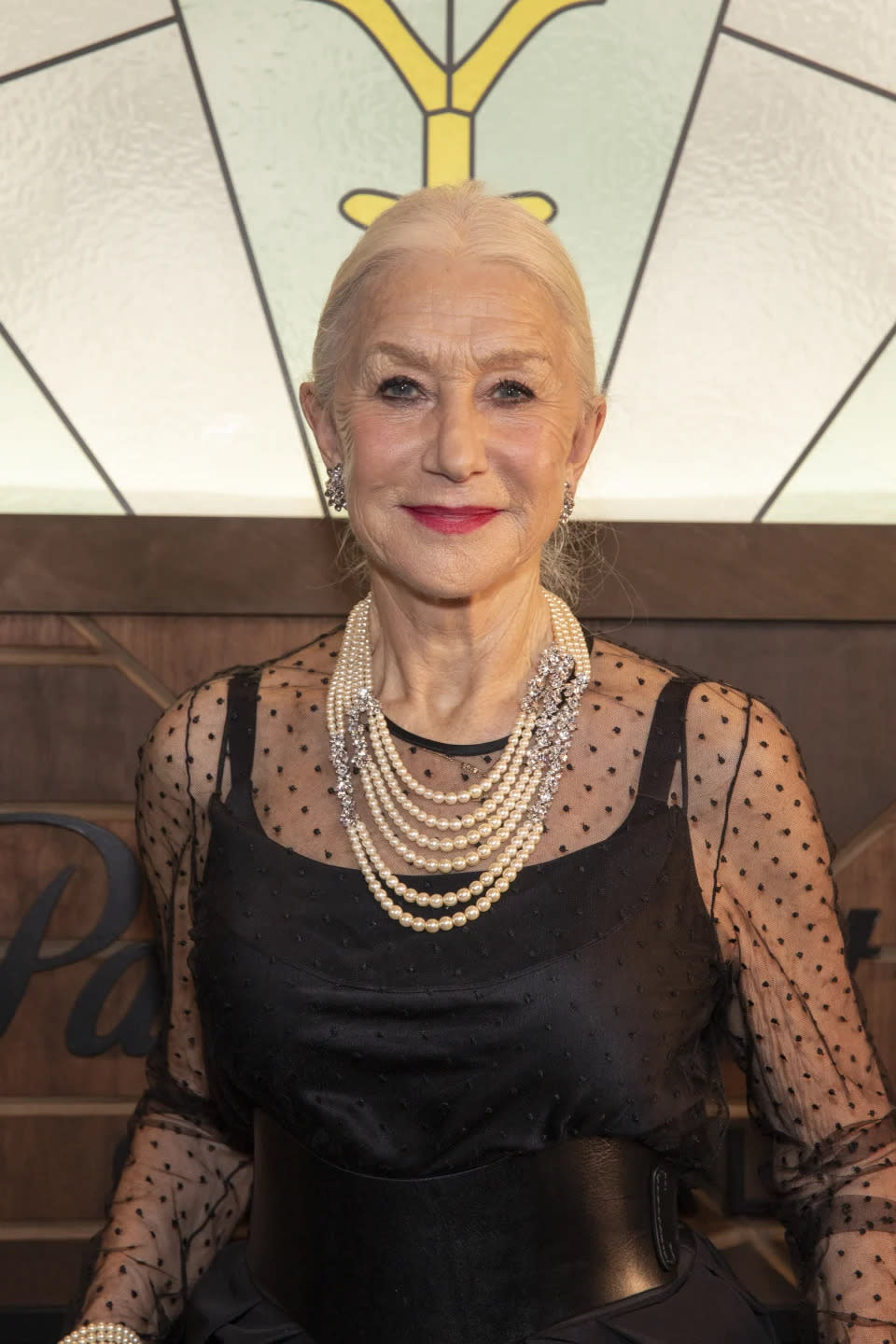 Dame Helen Mirren belegte den zweiten Platz auf der Liste der sexy grauen Haare. (Getty Images)