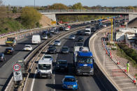 <p>En Reino Unido existe un sistema muy parecido al español, con la mayor parte de las autovías libres de pago, aunque hay algunas excepciones, como en algunos túneles o puentes (por ejemplo, el del Támesis en Londres, en la A25). (Foto: Mark Kerrison / In Pictures / Getty Images)</p> 