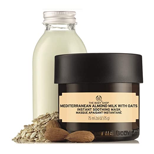Mediterranean Almond Milk with Oats Instant Soothing Mask