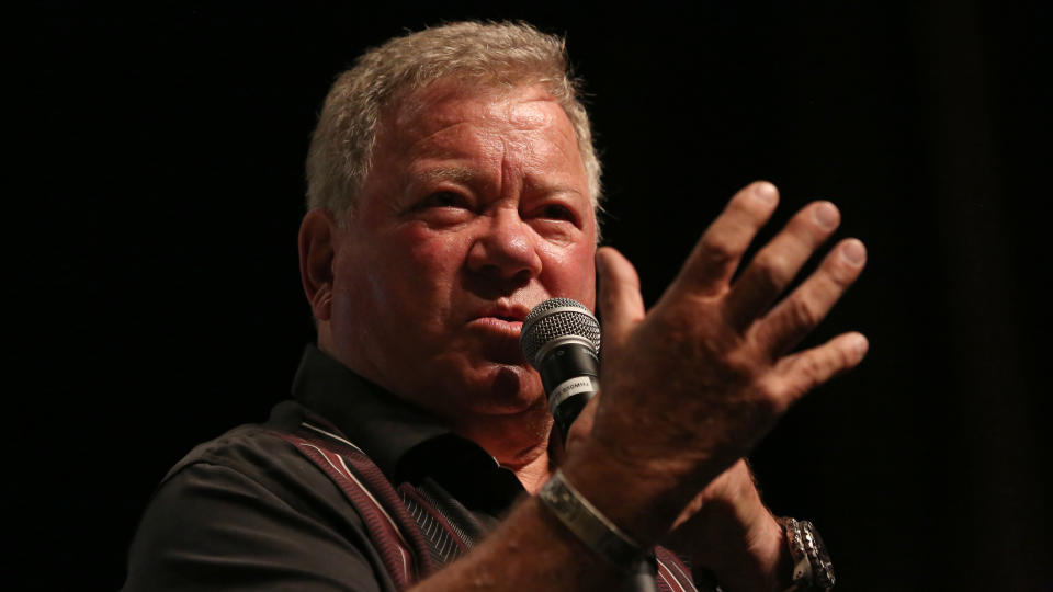 William Shatner, of Star Trek fame, ripped into the Lethbridge Police Service for their handling of an incident Monday. (Gabe Ginsberg/Getty Images)