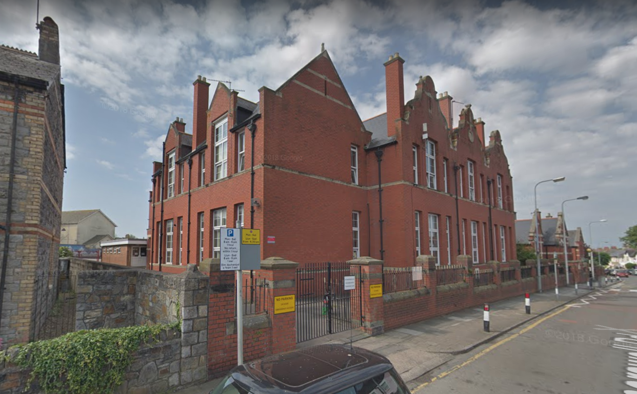 The child attended Victoria Primary School in Penarth near Cardiff. (Google Maps)