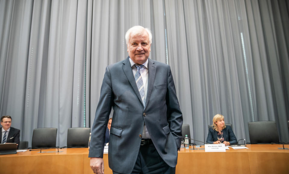 Horst Seehofer (CSU), Bundesminister des Innern, für Bau und Heimat. Foto: Michael Kappeler / dpa