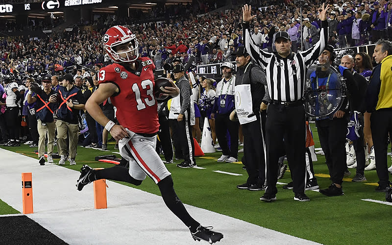 University of Georgia quarterback Stetson Bennett