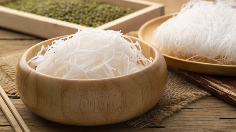 Bowl of glass noodles