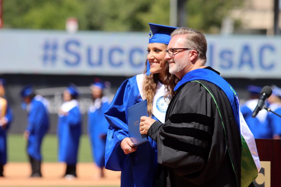 Amarillo College President Dr. Russell Lowery-Hart was named the sole finalist for Austin Community College Districts' Chancellor this week. The AC Board of Regents announced Denese Skinner as possible interim president of AC in their Tuesday board meeting, should Lowery-Hart resign and accept the ACC position.