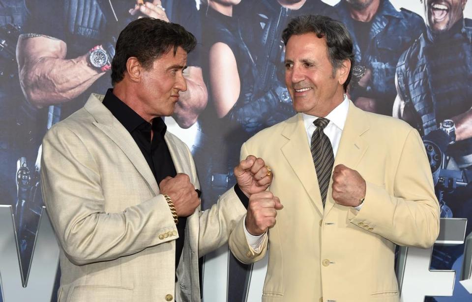 The Stallone brothers.