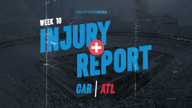 Panthers vs. Falcons Injury Report — Week 1