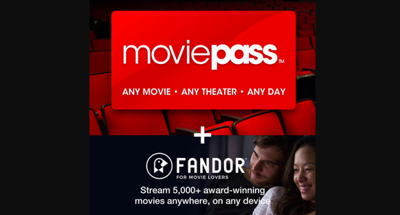 Promo for MoviePass combined with Fandor.