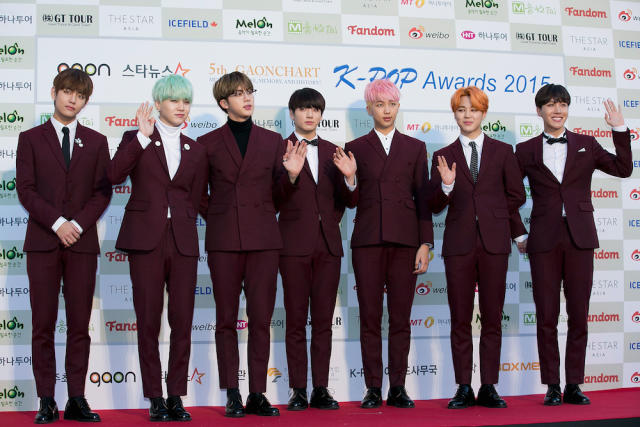 BTS on AMAs Red Carpet Revamps Suiting in Loafers & Sneakers