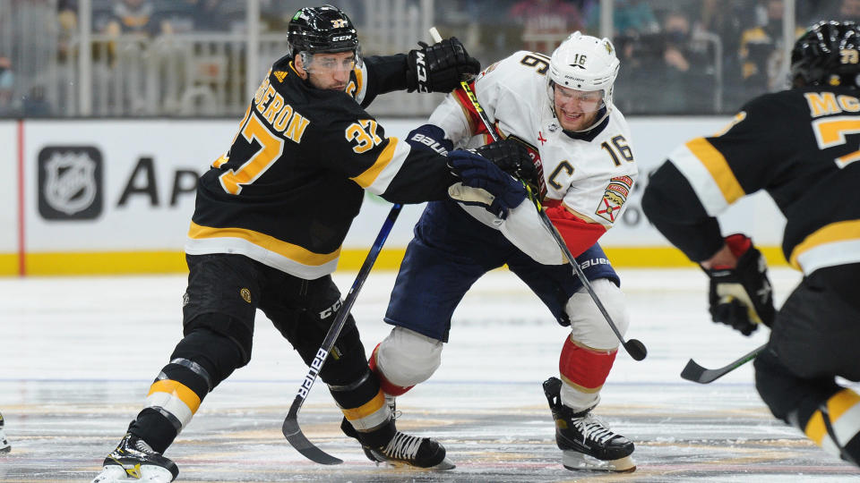 The Bruins shouldn't have a problem with the Panthers in the first-round of the NHL playoffs. (Photo by Steve Babineau/NHLI via Getty Images)