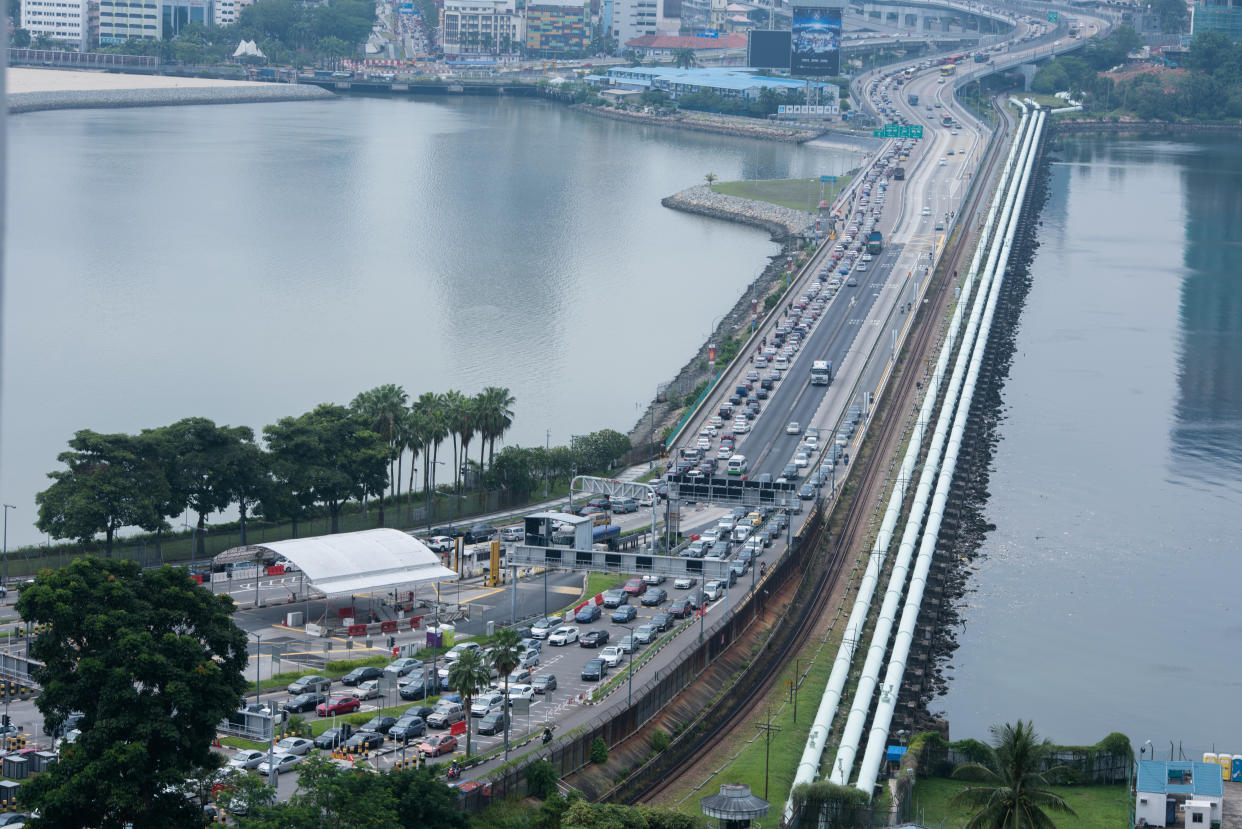 Woodlands Checkpoint Causeway. (Yahoo News Singapore file photo)