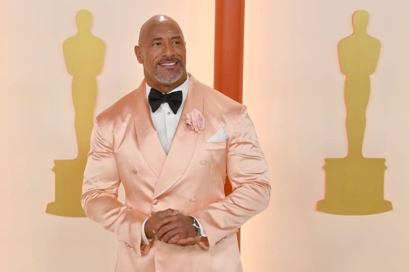 Dwayne Johnson will executive produce "RoboForce." File Photo by Jim Ruymen/UPI