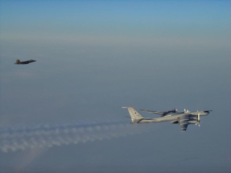 NORAD Russia bomber intercept