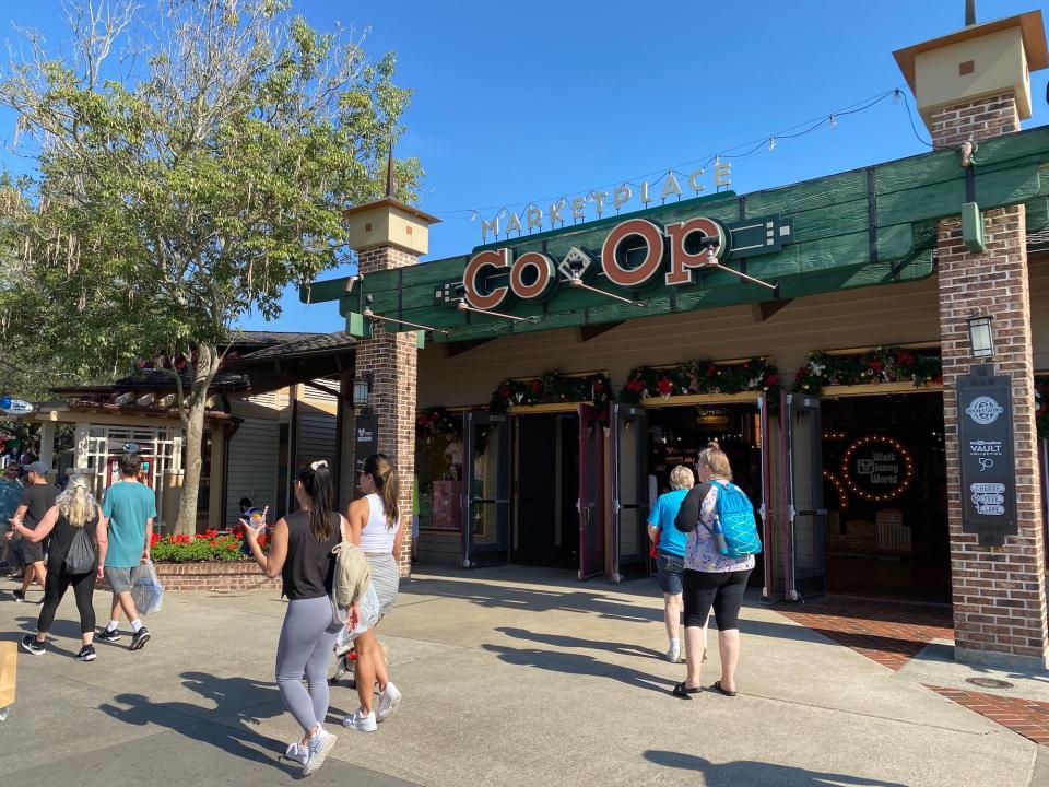 The Marketplace Co-op shops at Disney Springs.