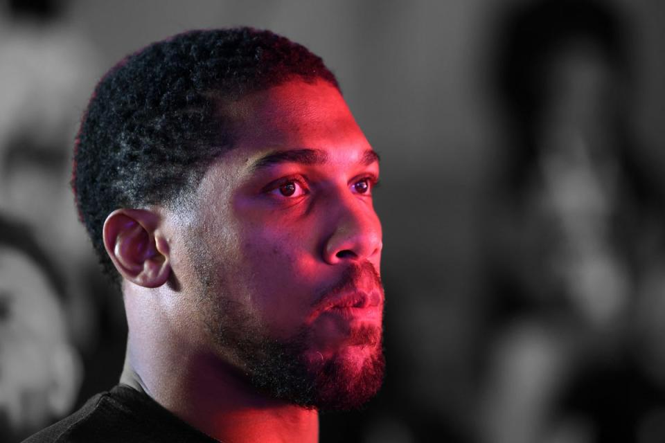 Anthony Joshua ahead of his fight with Francis Ngannou (Getty Images)