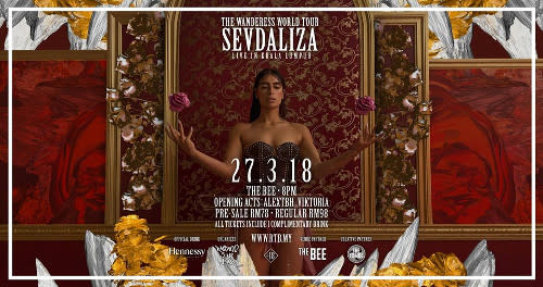 Iranian-Dutch singer songwriter Sevdaliza is coming to Kuala Lumpur this March