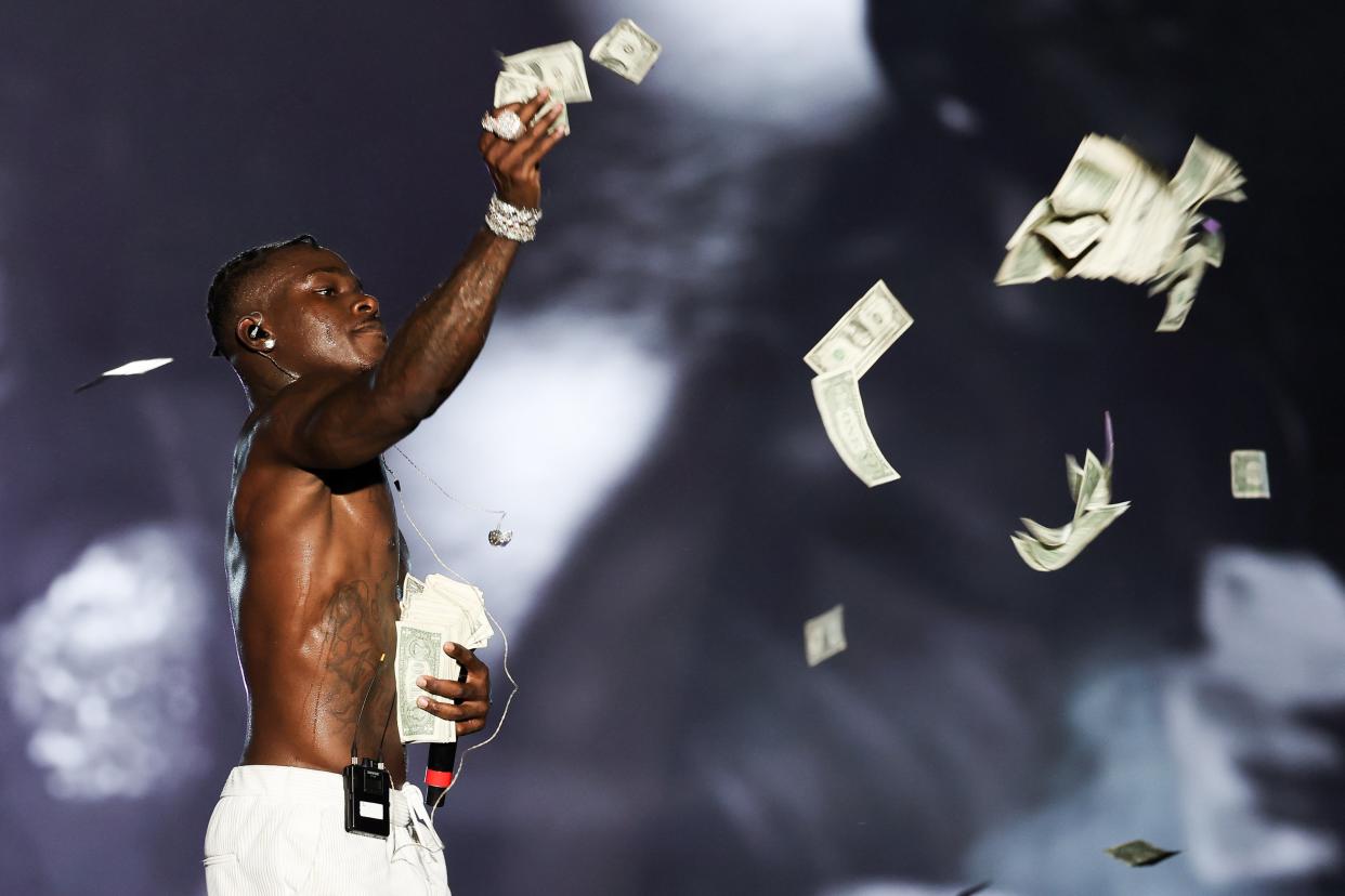 File image: DaBaby performs on stage during Rolling Loud at Hard Rock Stadium in 2021 (Getty Images)